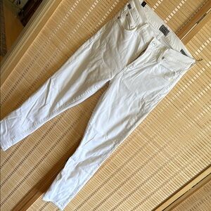 Citizens Of Humanity White Ankle Jeans